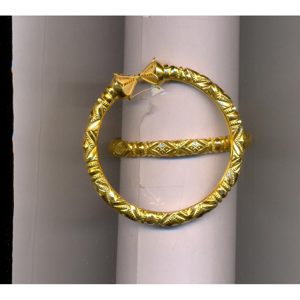 GOLD BANGLE PLAIN FANCY