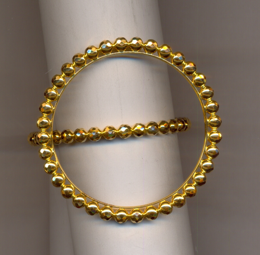 GOLD BANGLE PLAIN FANCY