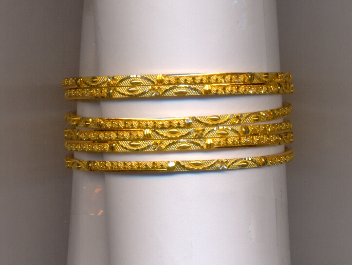 GOLD BANGLE PLAIN FANCY