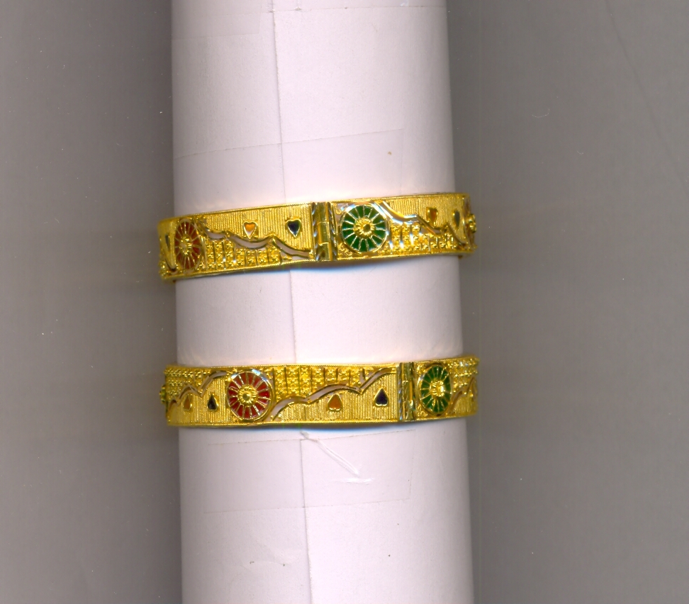 GOLD BANGLE PLAIN FANCY