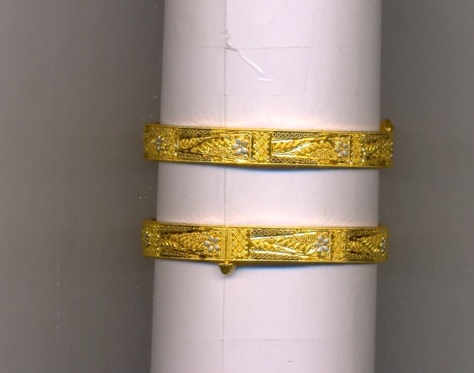 GOLD BANGLE PLAIN FANCY