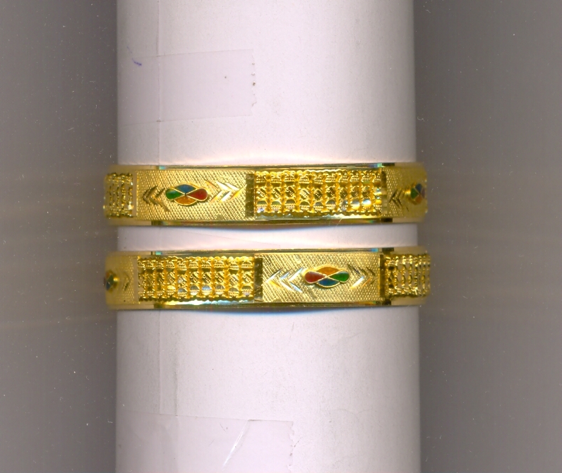 GOLD BANGLE PLAIN FANCY