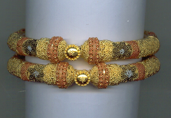 GOLD BANGLE PLAIN FANCY