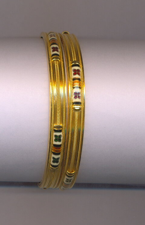 GOLD BANGLE PLAIN FANCY