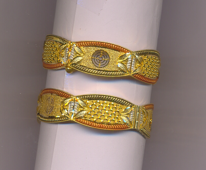 GOLD BANGLE PLAIN FANCY