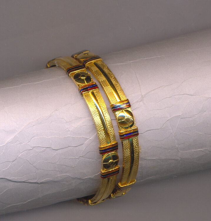 GOLD BANGLE PLAIN FANCY