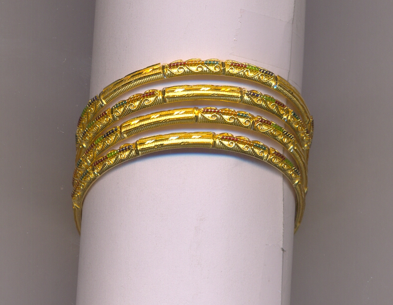 GOLD BANGLE PLAIN FANCY