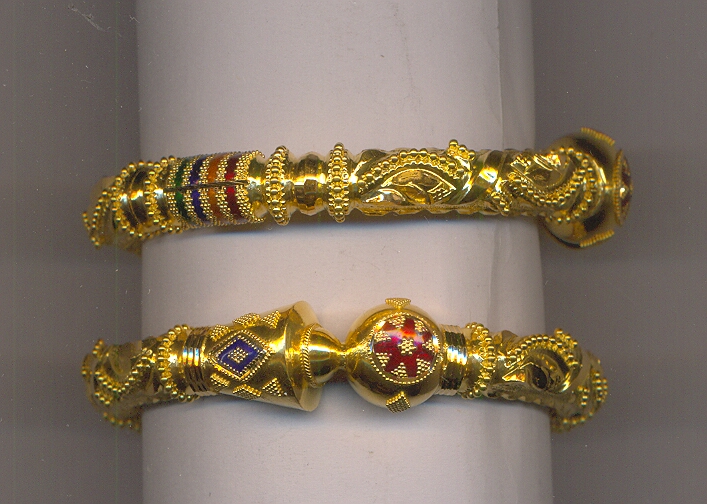 GOLD BANGLE PLAIN FANCY