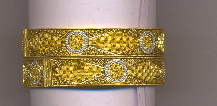 GOLD BANGLE PLAIN FANCY