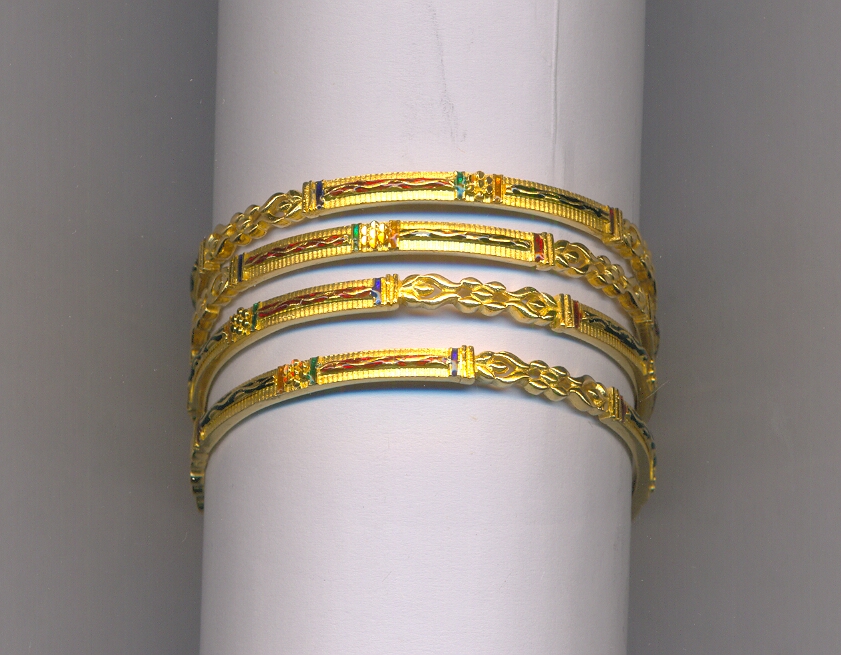 GOLD BANGLE PLAIN FANCY