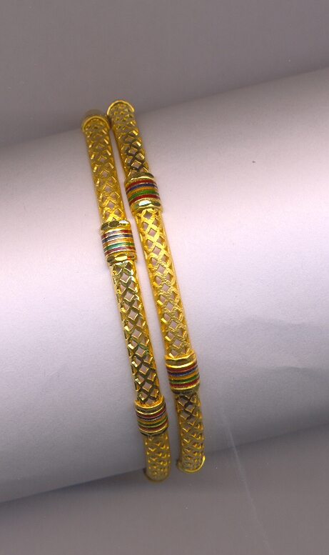 GOLD BANGLE PLAIN FANCY