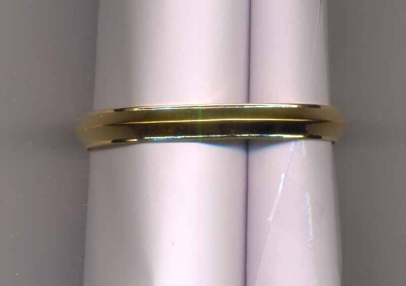 GOLD BANGLE PLAIN FANCY