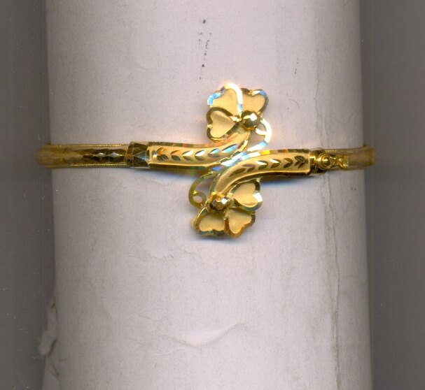 GOLD BANGLE PLAIN FANCY