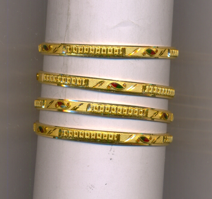 GOLD BANGLE PLAIN FANCY