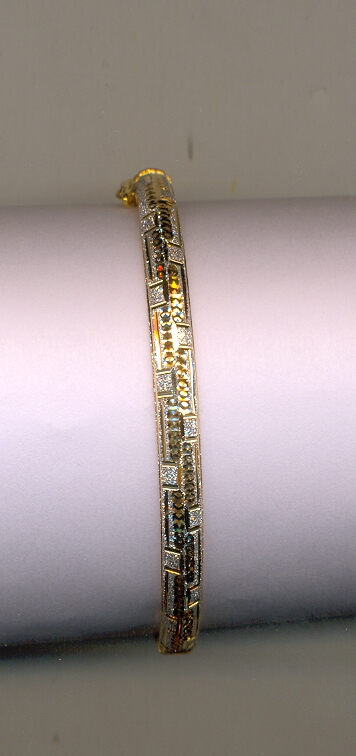 GOLD BANGLE PLAIN FANCY