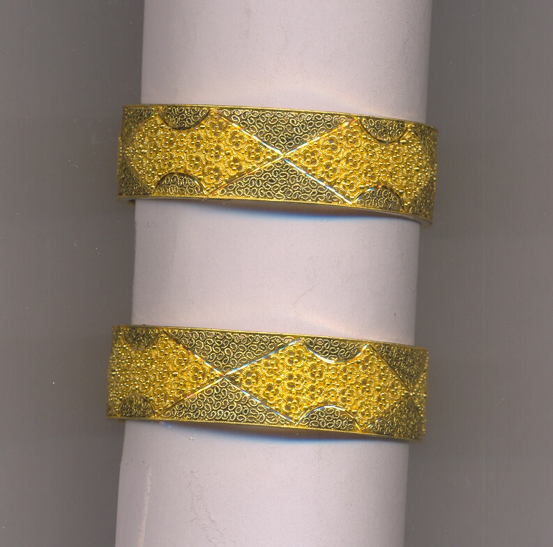 GOLD BANGLE PLAIN FANCY