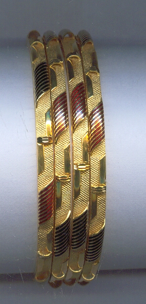 GOLD BANGLE PLAIN FANCY