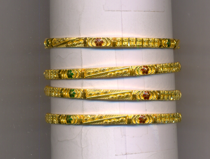 GOLD BANGLE PLAIN FANCY