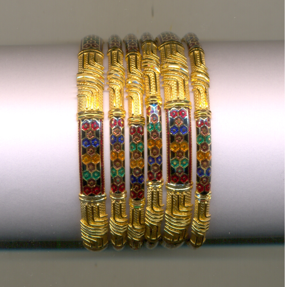 GOLD BANGLE PLAIN FANCY