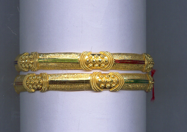 GOLD BANGLE PLAIN FANCY