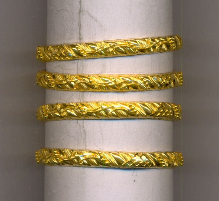 GOLD BANGLE PLAIN FANCY
