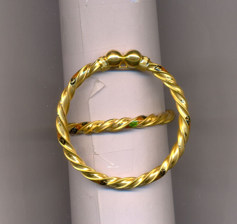 GOLD BANGLE PLAIN FANCY
