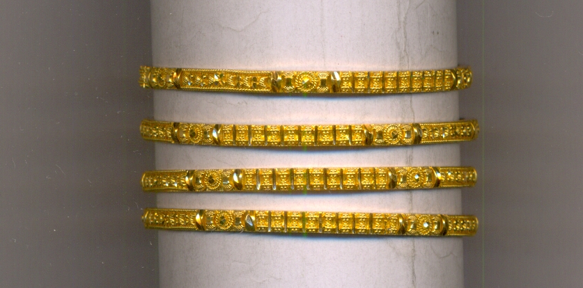 GOLD BANGLE PLAIN FANCY