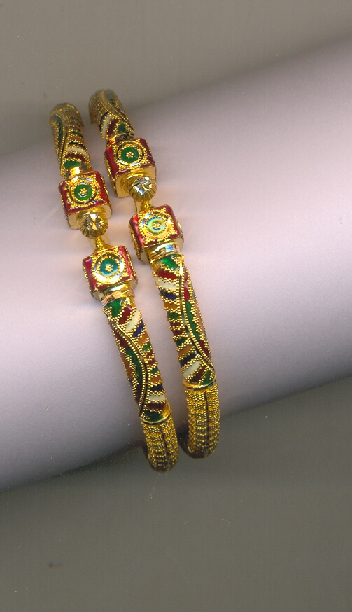 GOLD BANGLE PLAIN FANCY