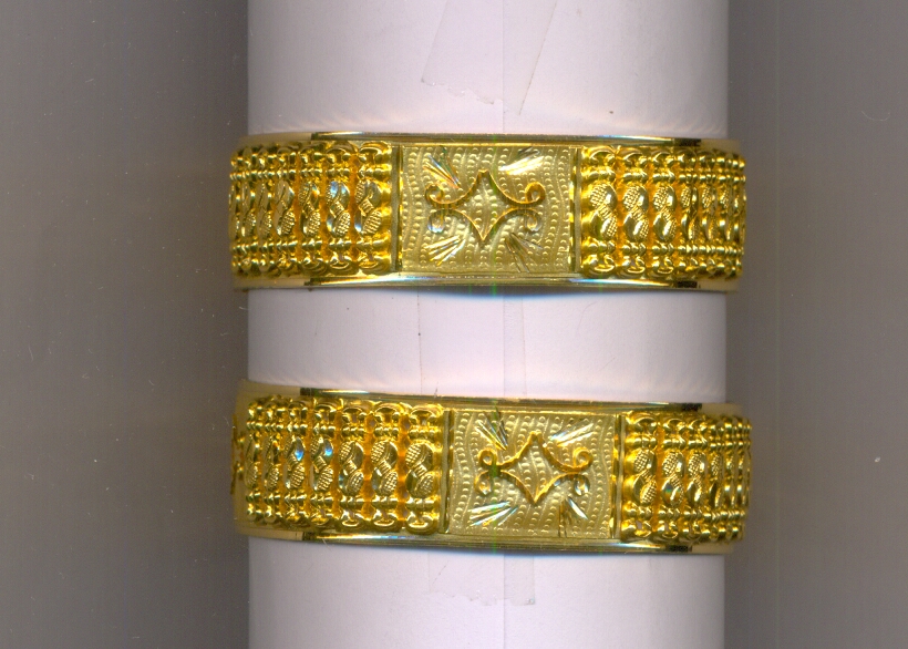 GOLD BANGLE PLAIN FANCY