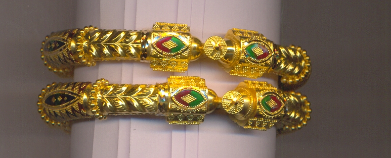 GOLD BANGLE PLAIN FANCY