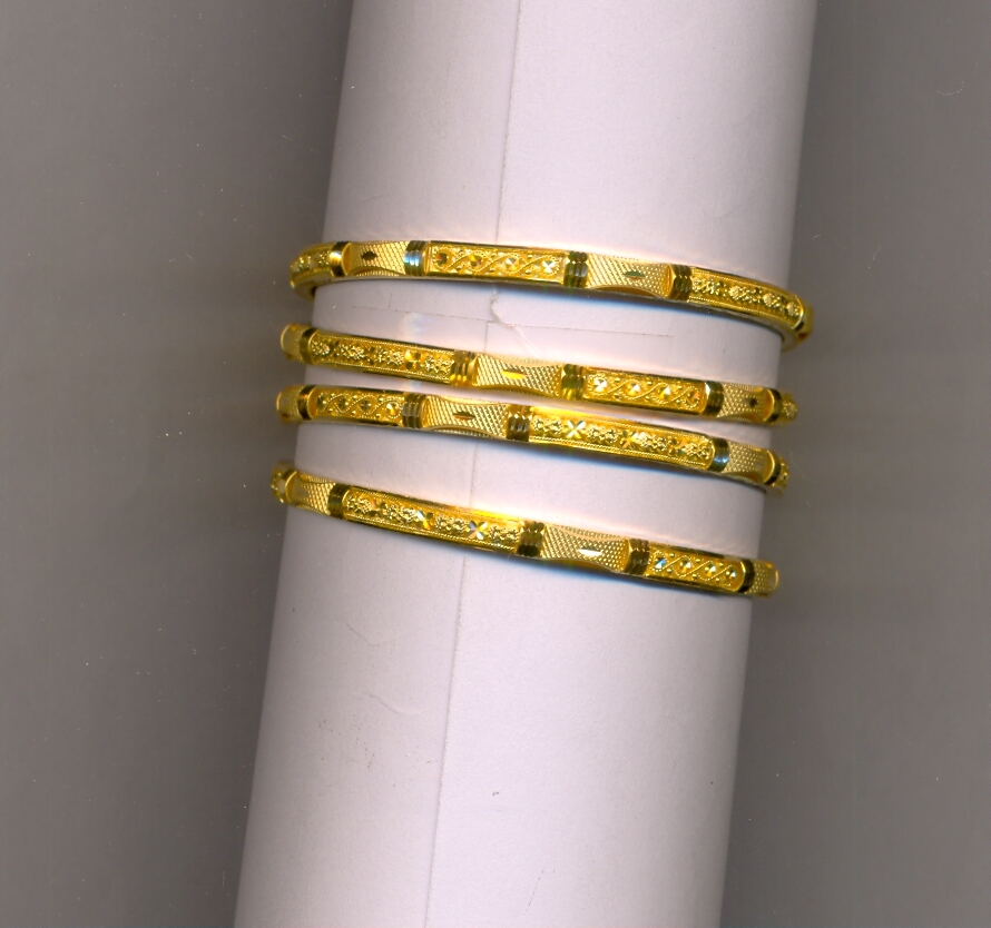 GOLD BANGLE PLAIN FANCY