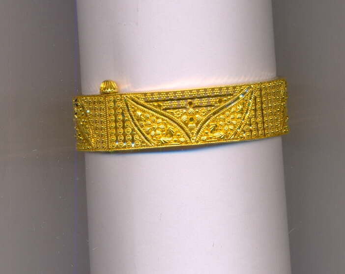GOLD BANGLE PLAIN FANCY