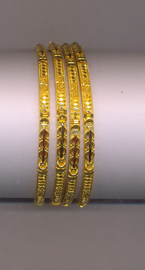 GOLD BANGLE PLAIN FANCY
