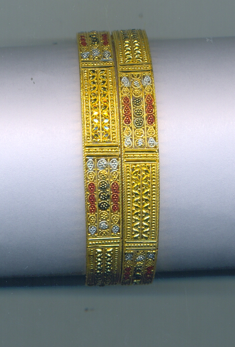 GOLD BANGLE PLAIN FANCY