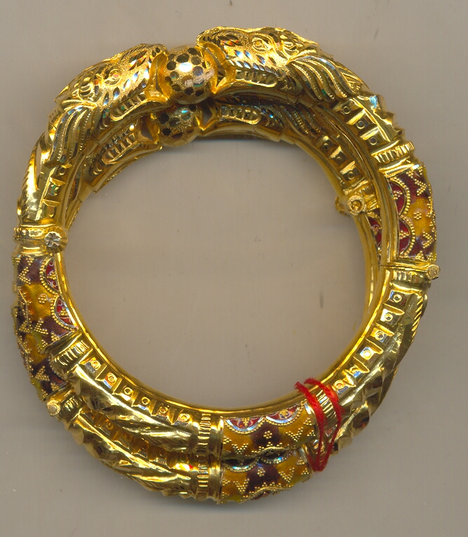 GOLD BANGLE PLAIN FANCY