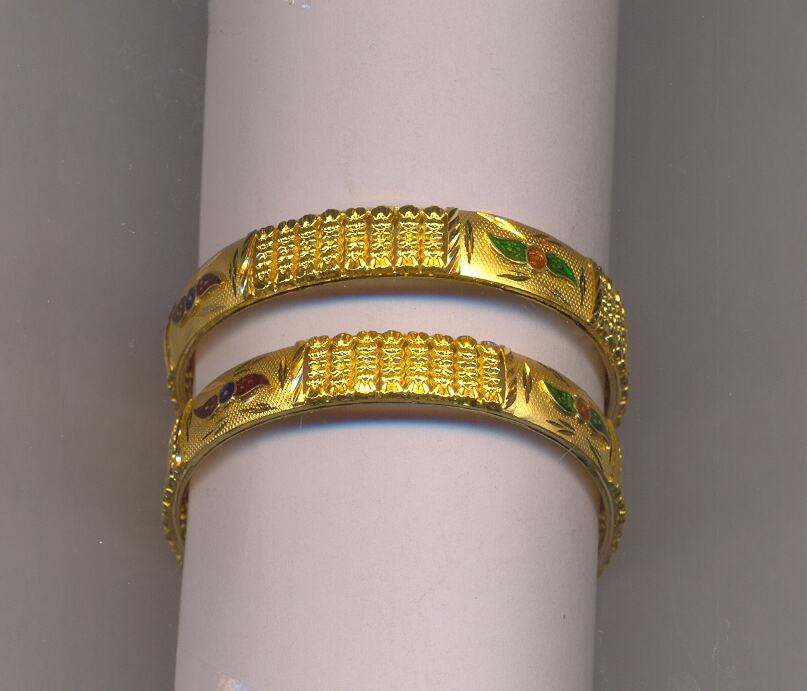 GOLD BANGLE PLAIN FANCY