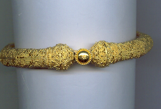 GOLD BANGLE PLAIN FANCY