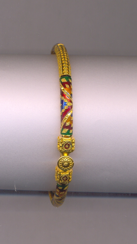 GOLD BANGLE PLAIN FANCY