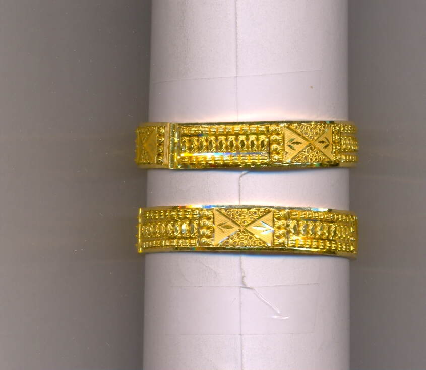 GOLD BANGLE PLAIN FANCY