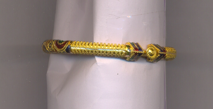 GOLD BANGLE PLAIN FANCY
