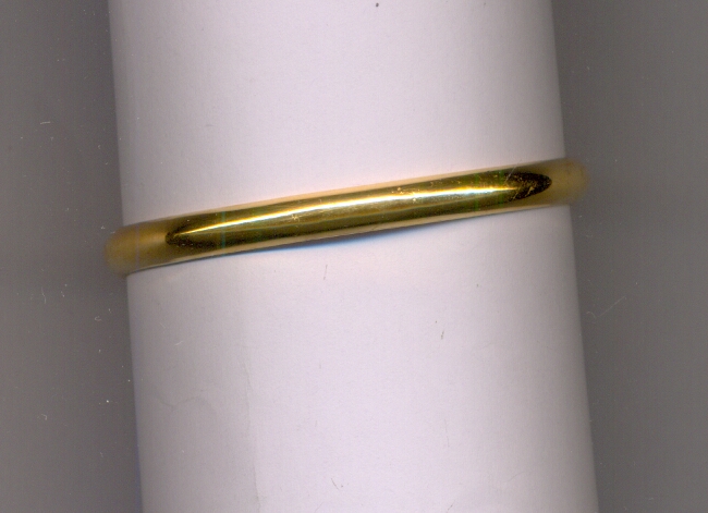 GOLD BANGLE PLAIN FANCY
