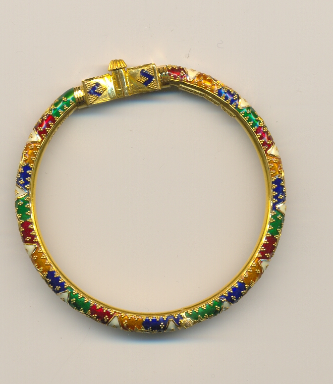 GOLD BANGLE PLAIN FANCY