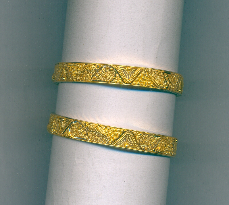 GOLD BANGLE PLAIN FANCY