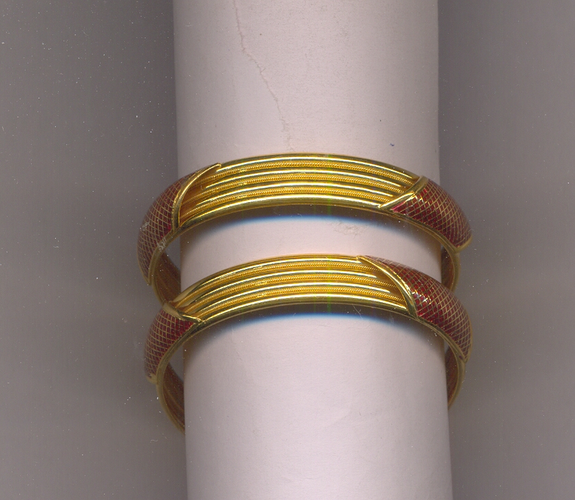 GOLD BANGLE PLAIN FANCY