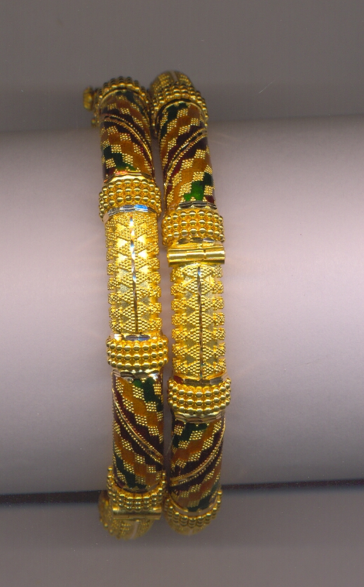 GOLD BANGLE PLAIN FANCY