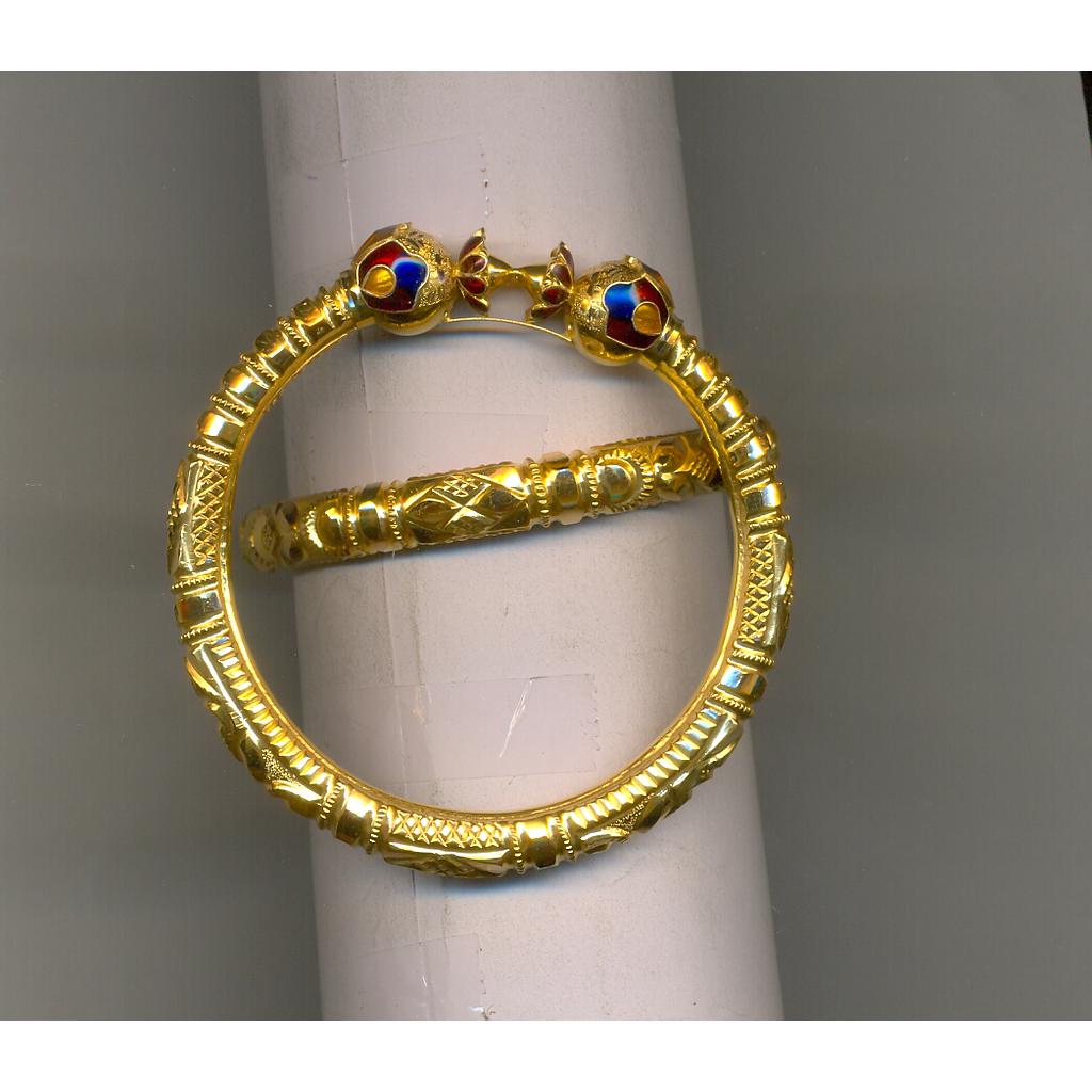 GOLD BANGLE PLAIN FANCY