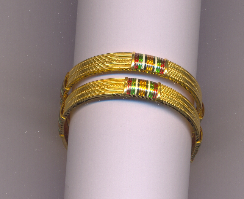 GOLD BANGLE PLAIN FANCY