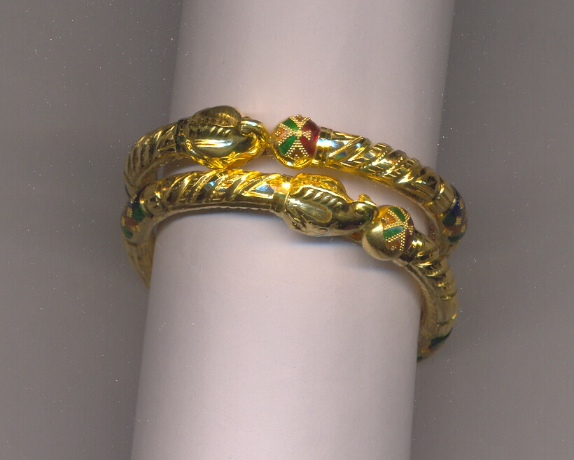 GOLD BANGLE PLAIN FANCY