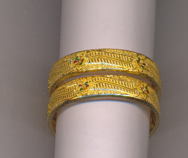 GOLD BANGLE PLAIN FANCY
