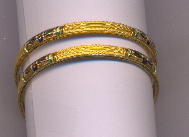 GOLD BANGLE PLAIN FANCY